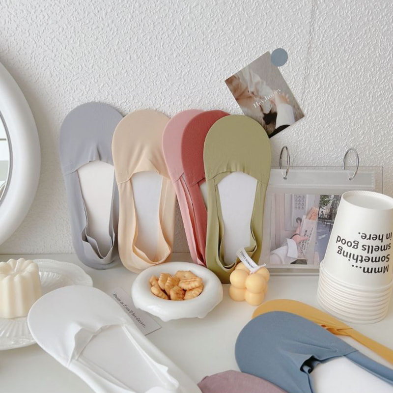 Morandi oighir síoda splicing fabraic síoda oighir stocaí dofheicthe